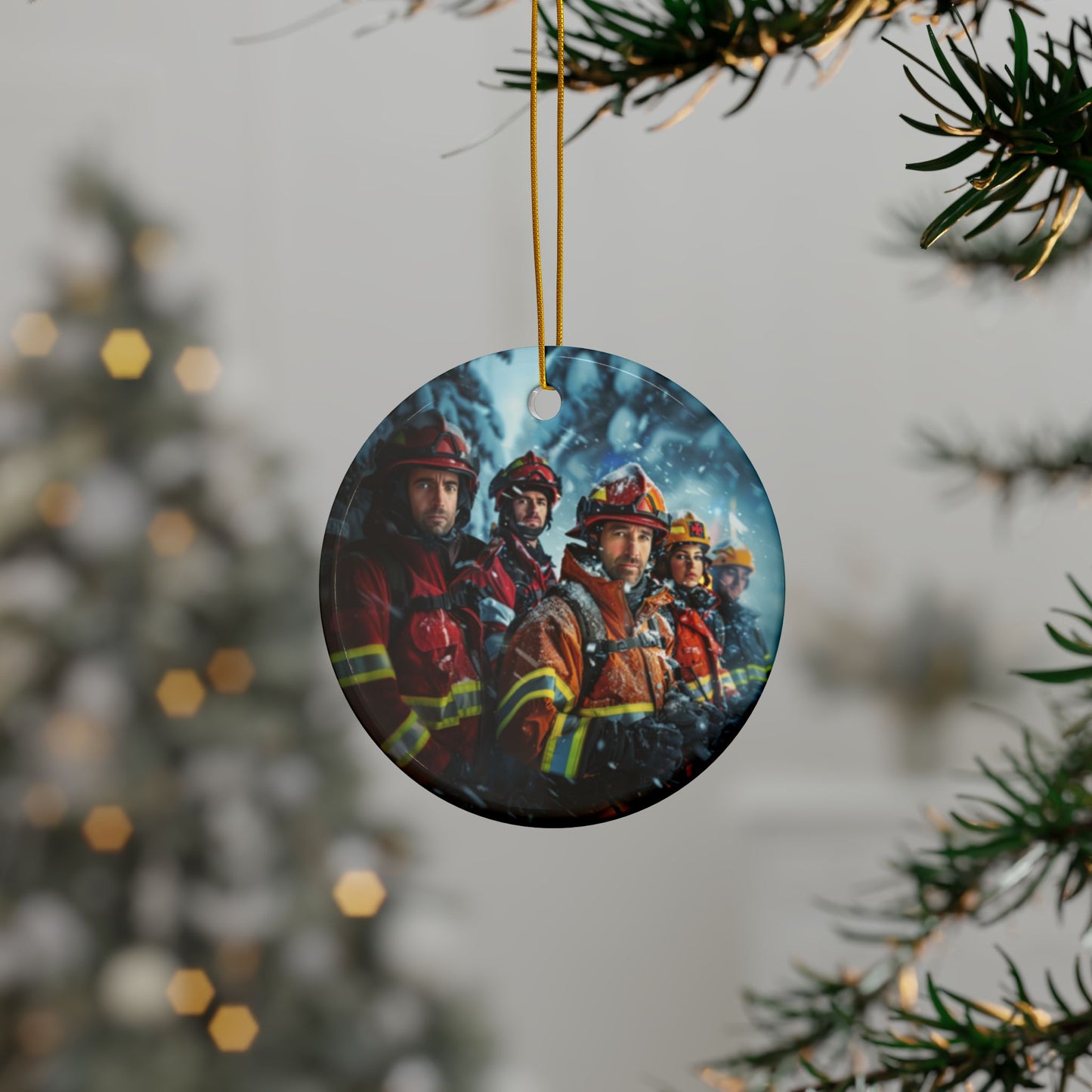 Firefighter Crew Ornament