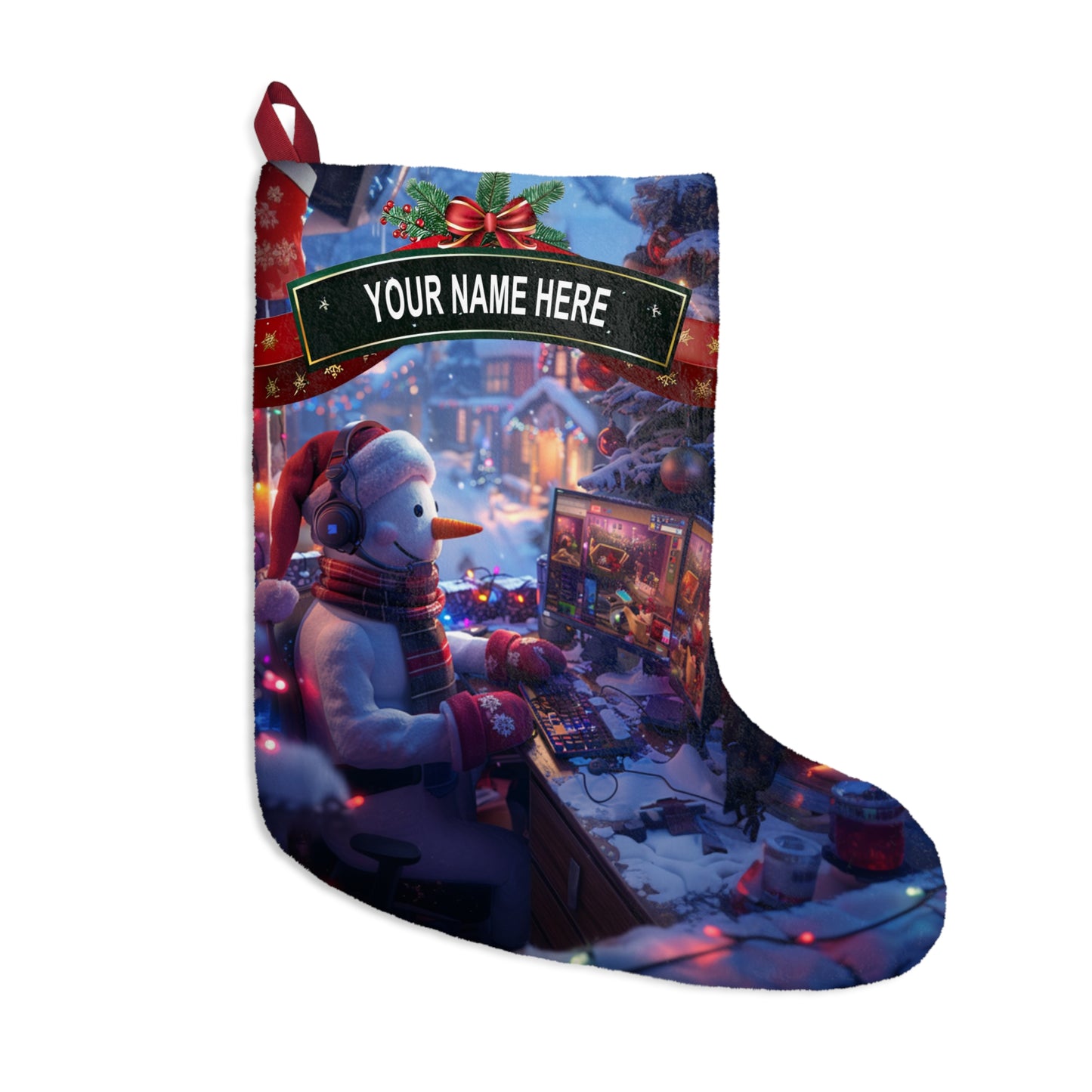 Christmas Dispatcher Stocking