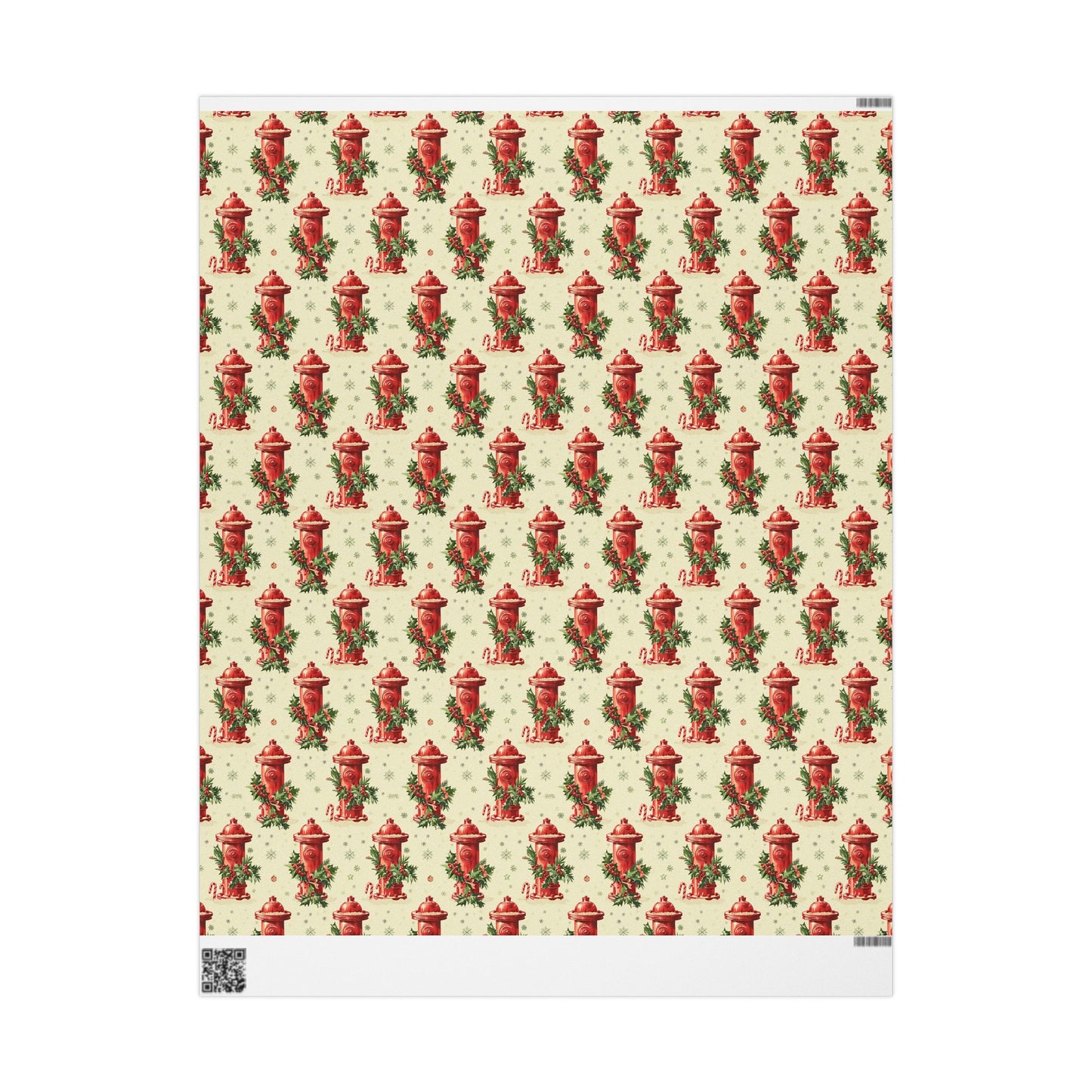 Fire Hydrants Wrapping Paper