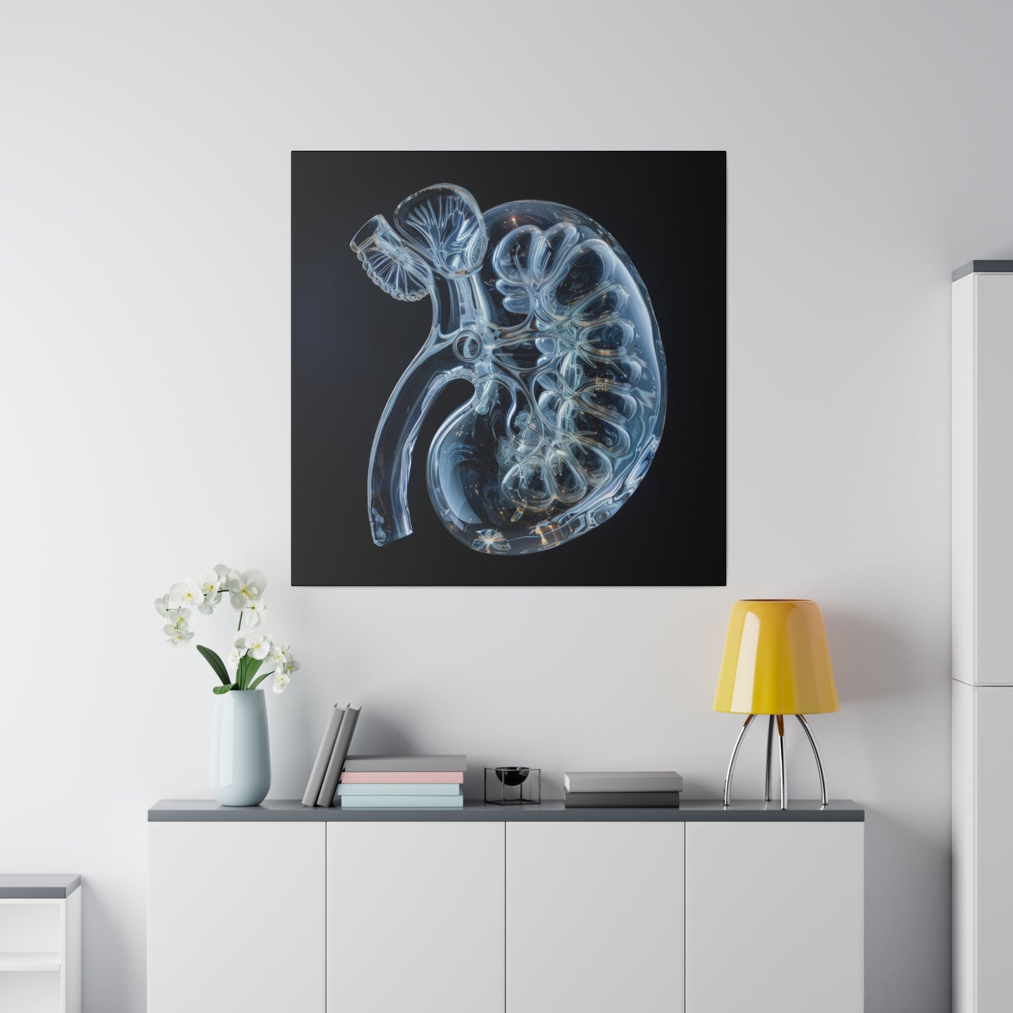 Matte Canvas - Glass Bladder