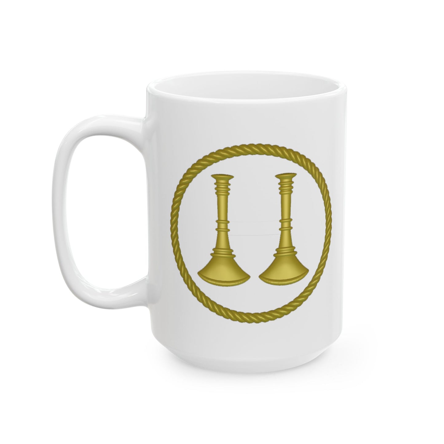 Rank - 2 Bugles Mug