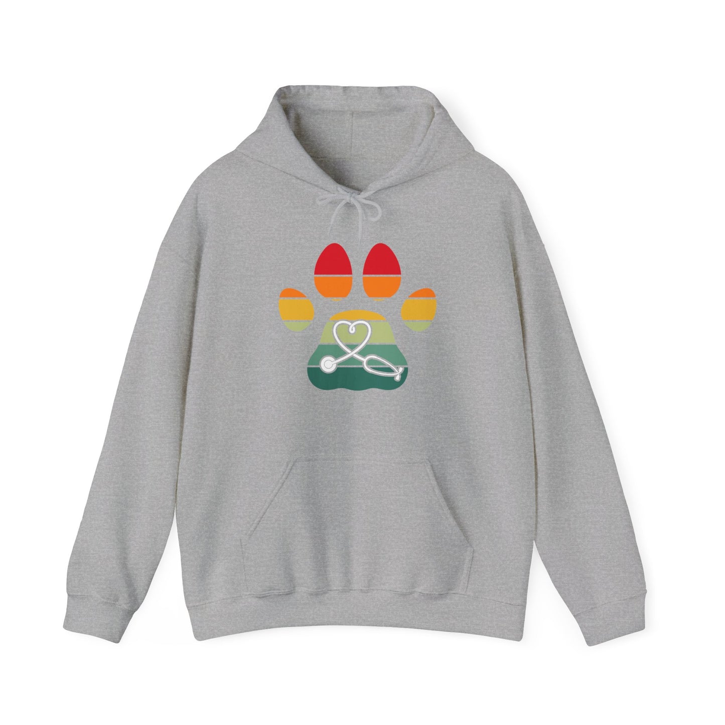 Retro Vintage Vet Tech Hoodie