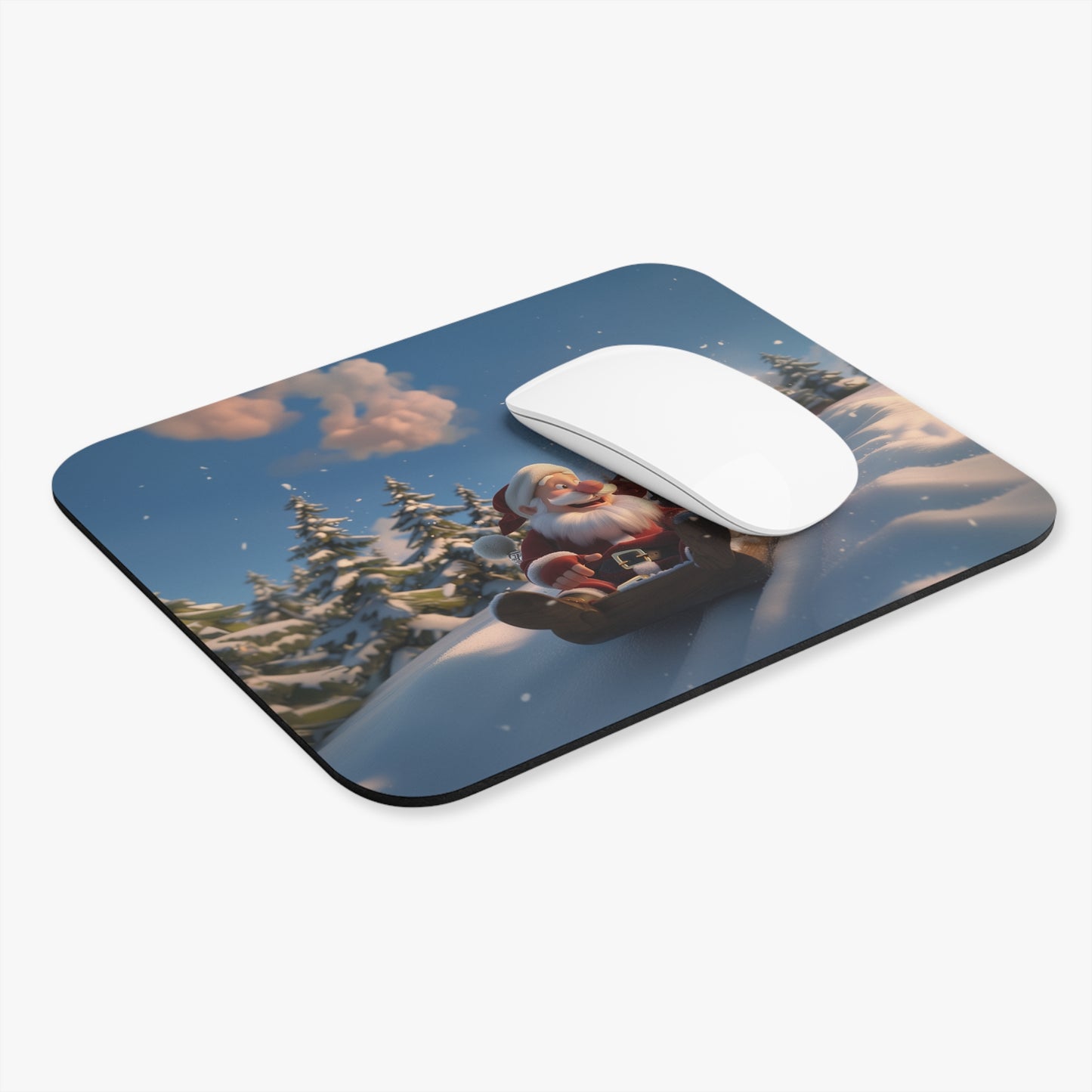 Firefighter & Santa Mouse Pad
