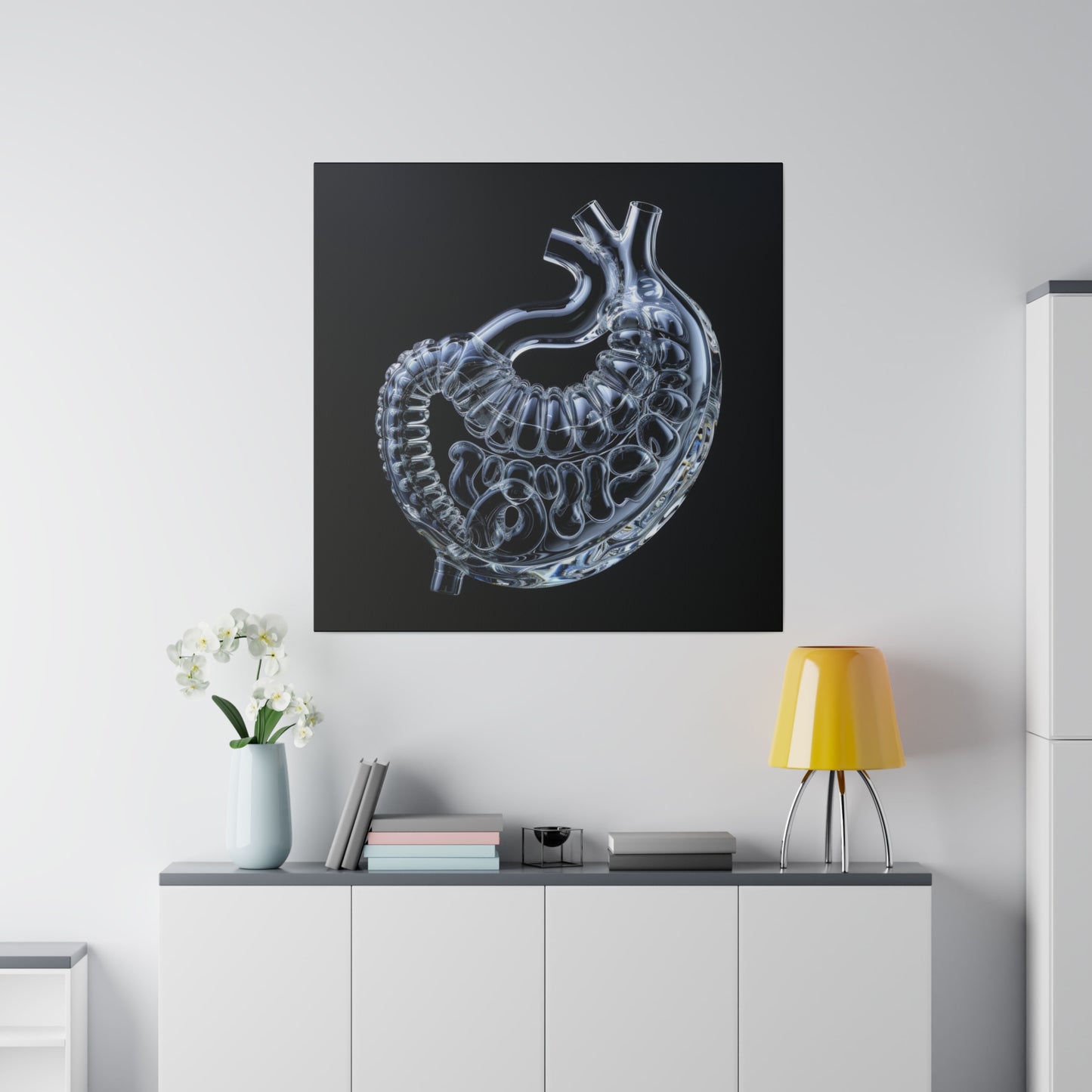 Matte Canvas - Glass Stomach