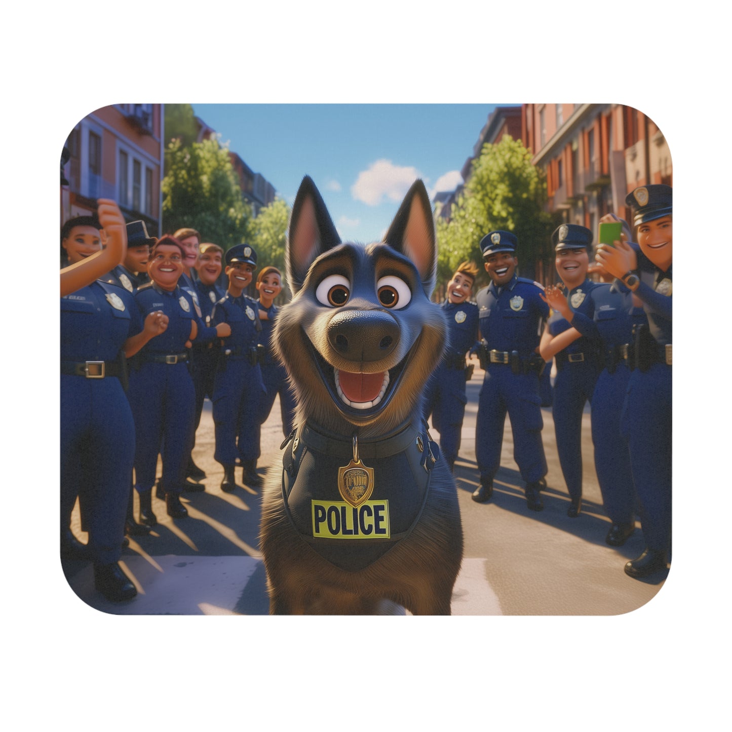 K9 Hero Mouse Pad