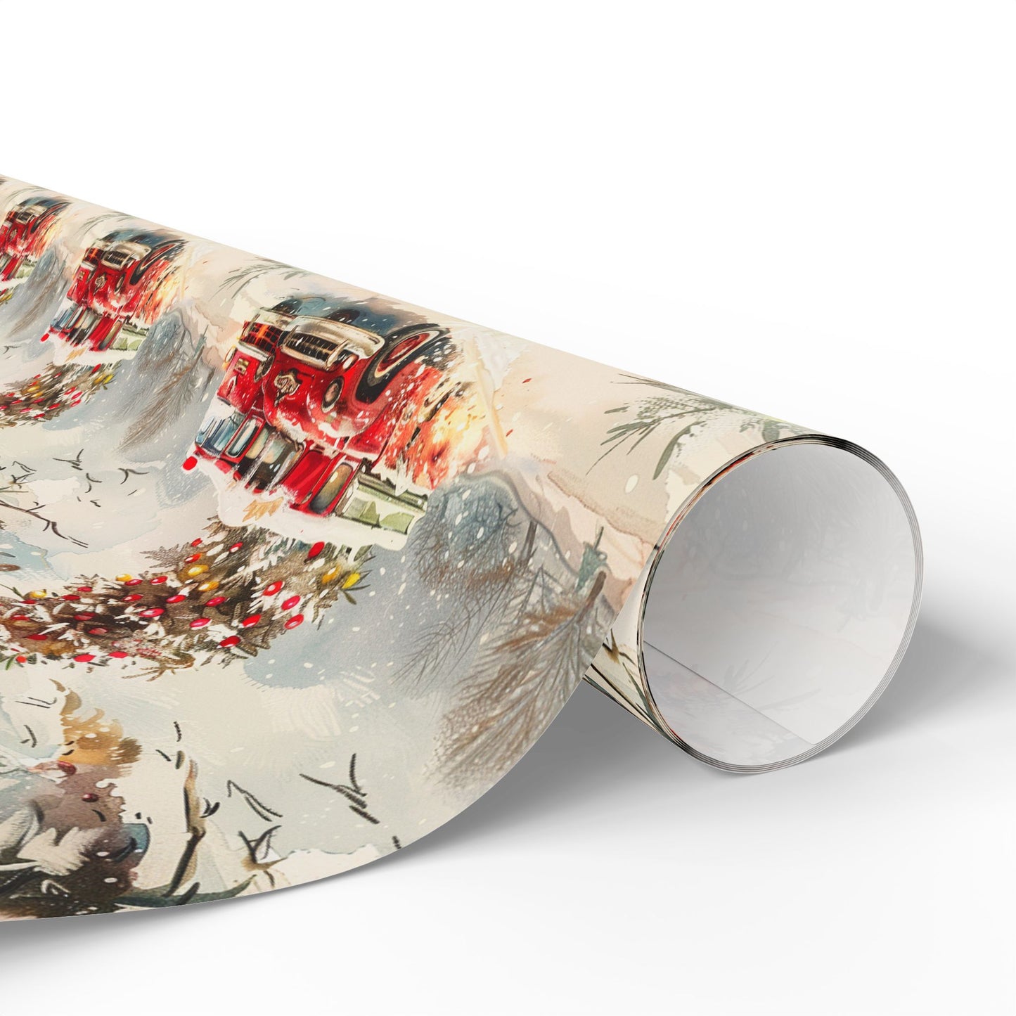 Fire Engines Wrapping Paper
