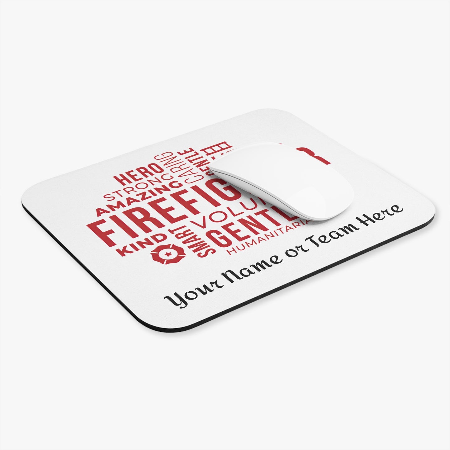 Firefighter Custom Mouse Pad