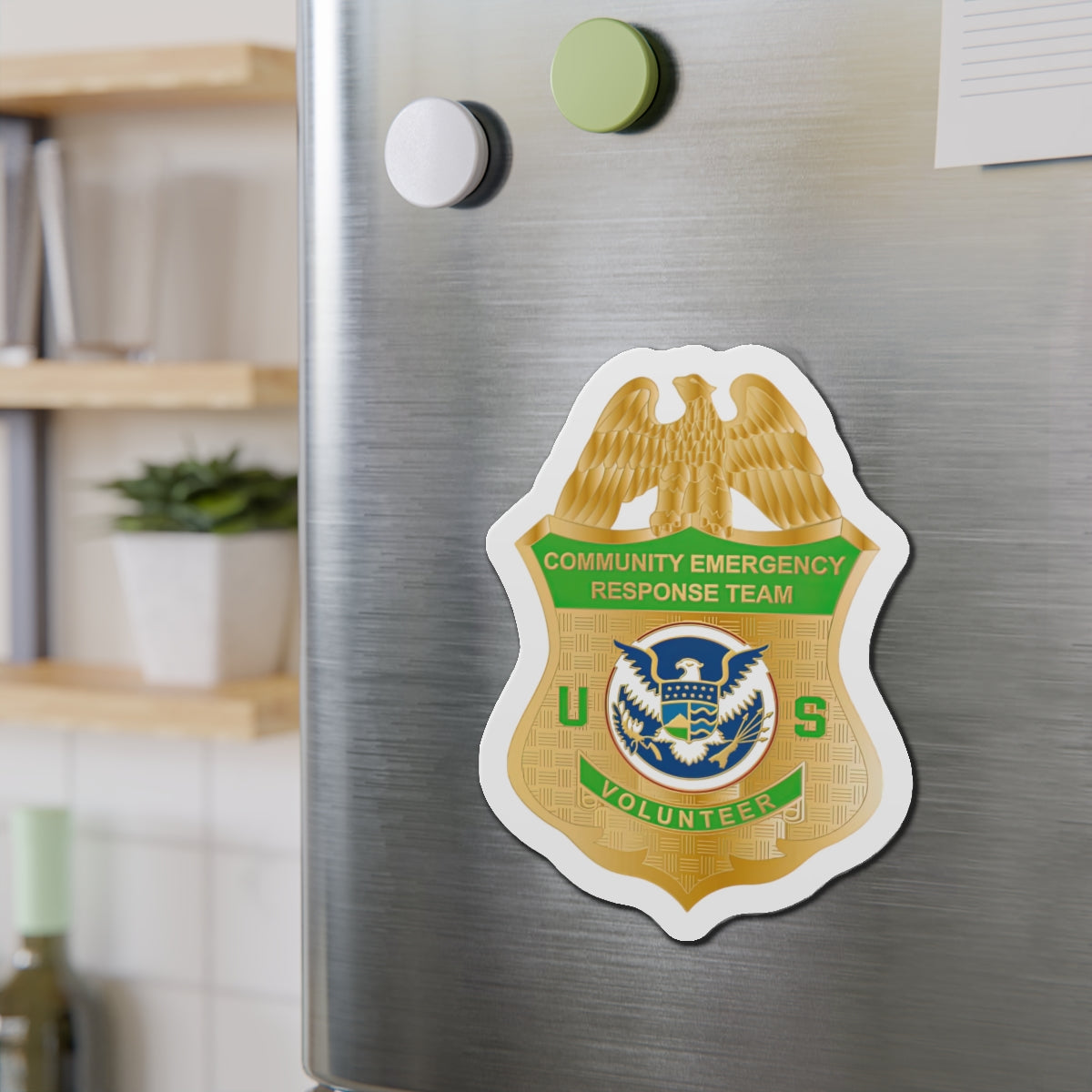 CERT Badge Magnets