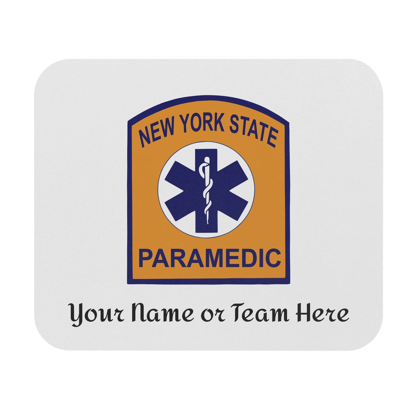 NY Paramedic Custom Mouse Pad