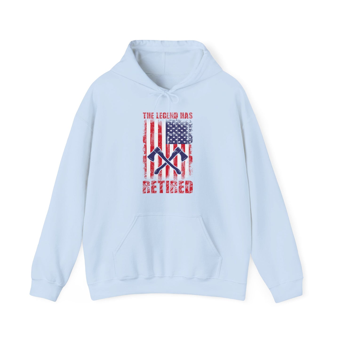 The Legend Has Retired Firefighter Hoodie