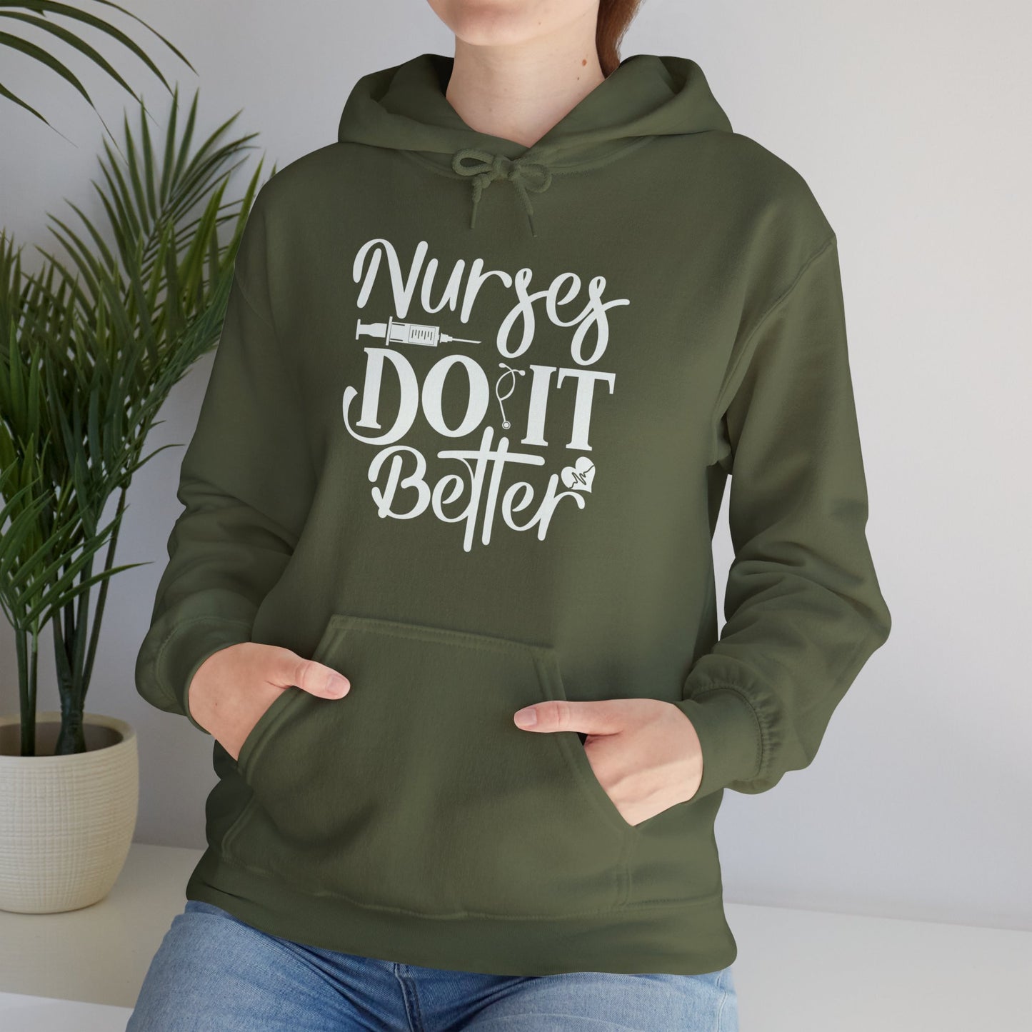 Nurses Dot It Better Hoodie