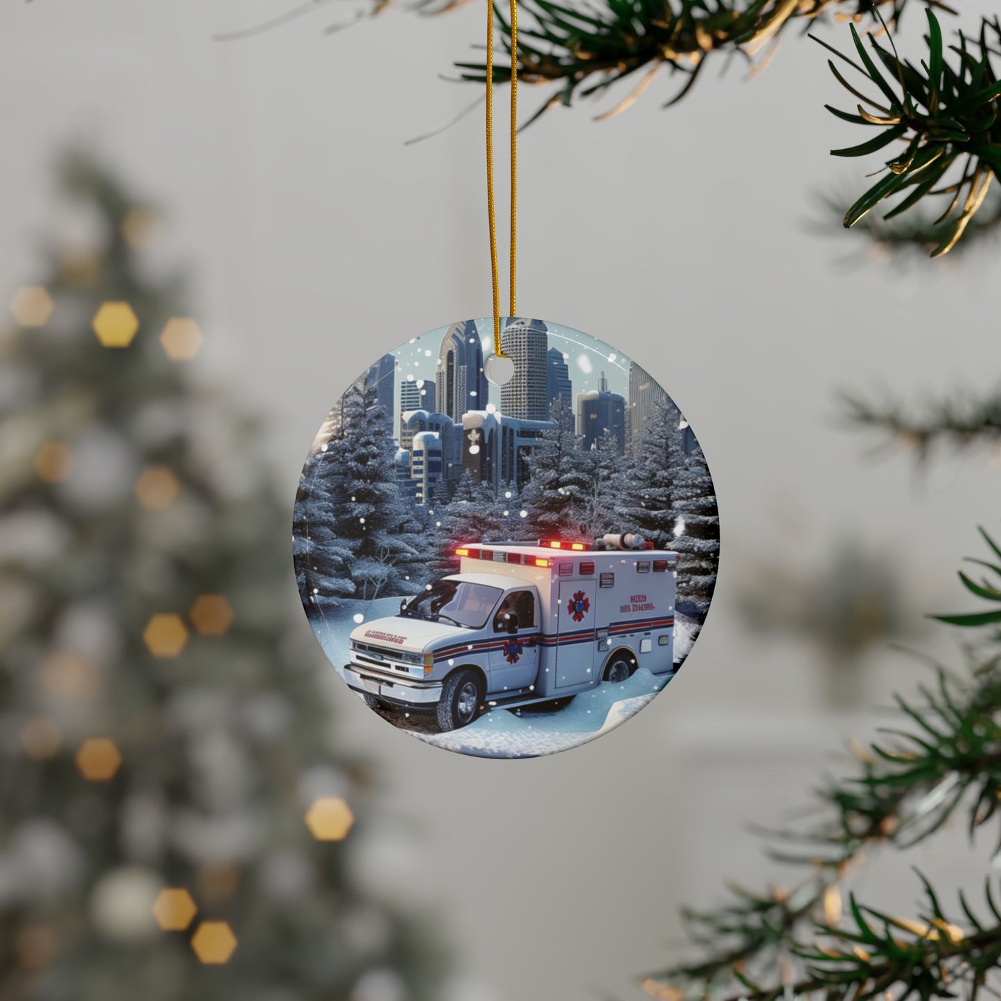 Ambulance and the City Ornament