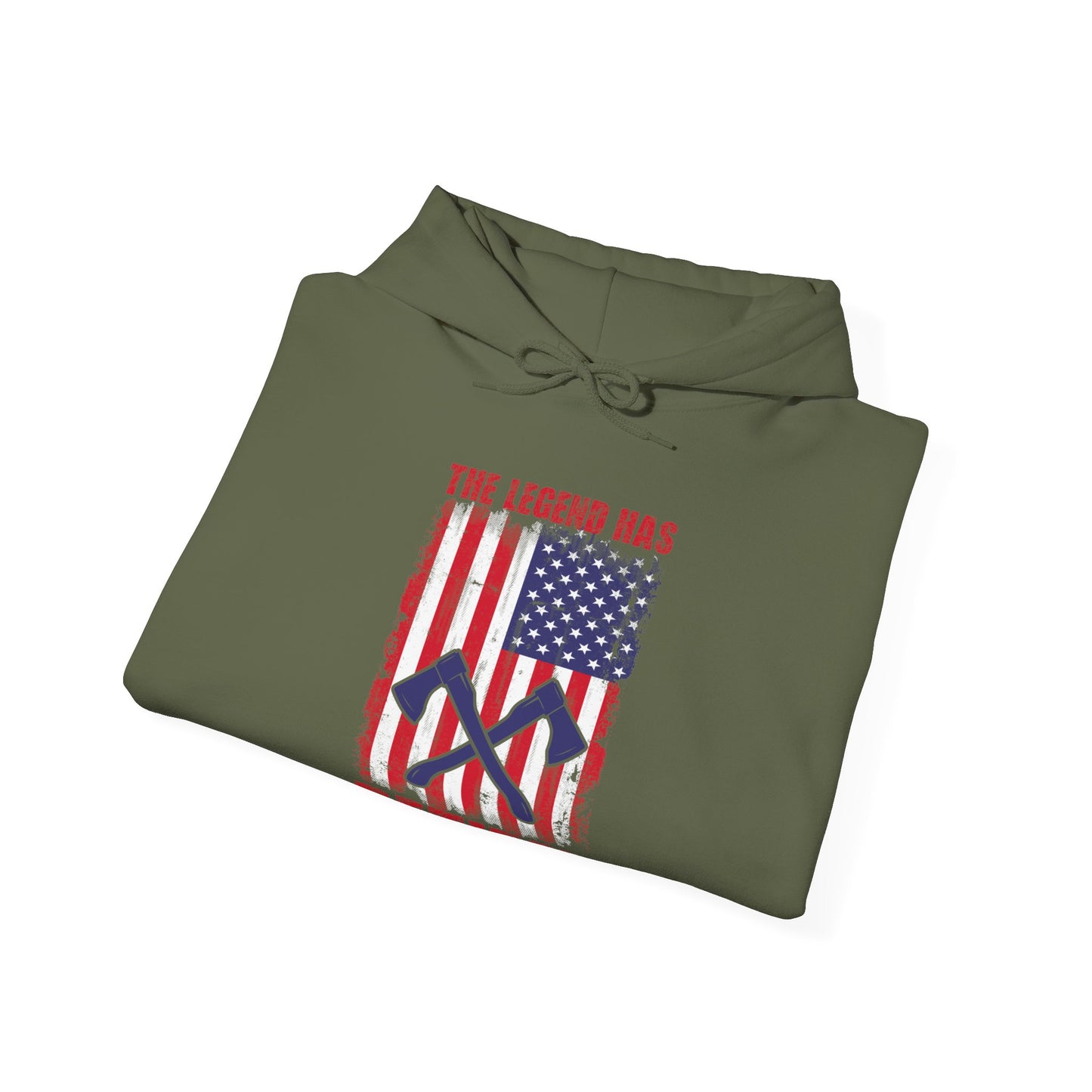 The Legend Has Retired Firefighter Hoodie
