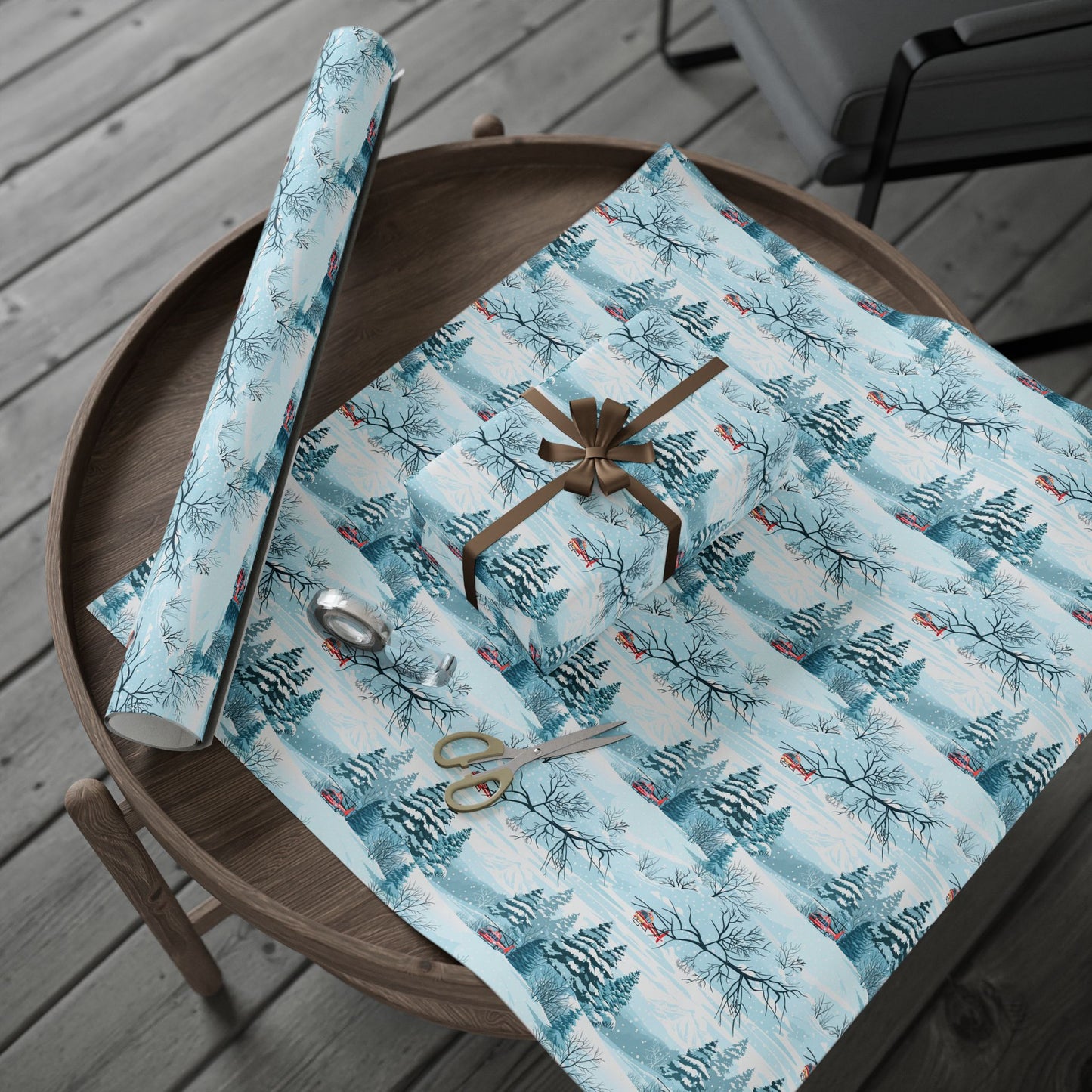 Rescue Helicopter Wrapping Paper