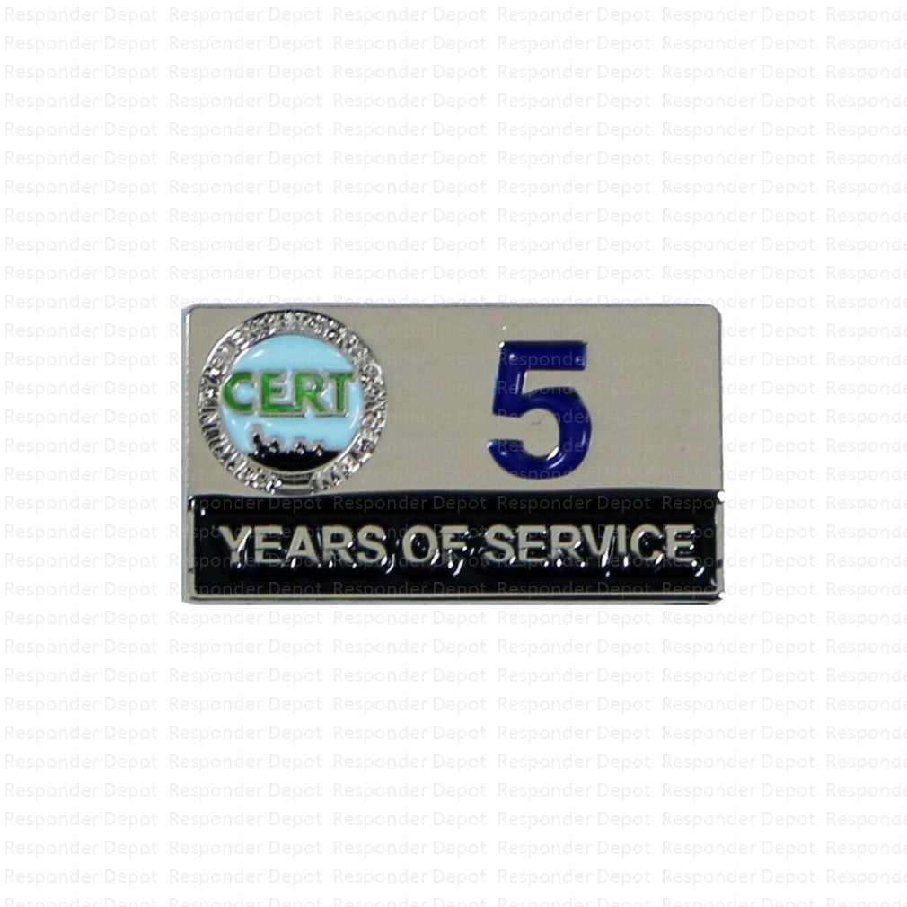 CERT Years of Service - 5 Years