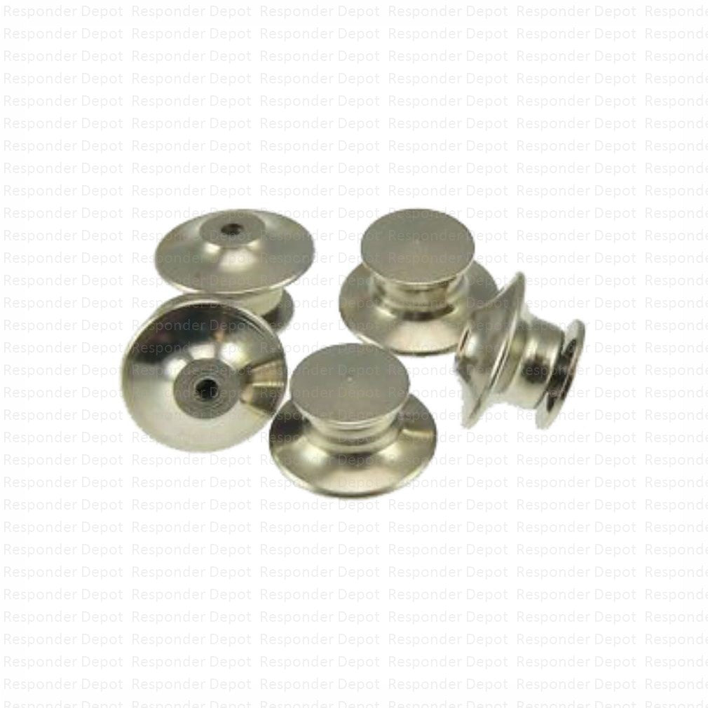 Firefighter Badge Pin - Silver