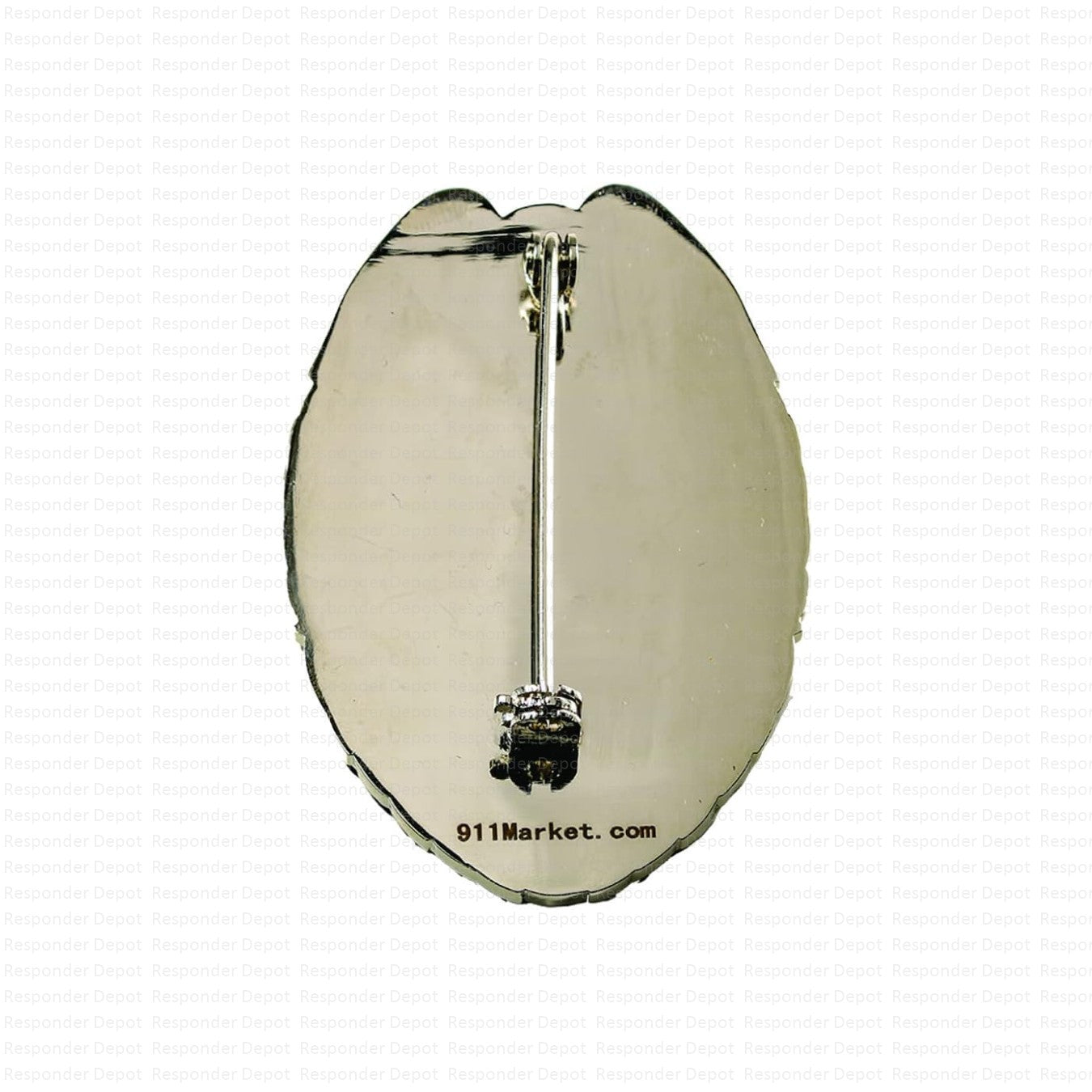 Firefighter Badge - Silver