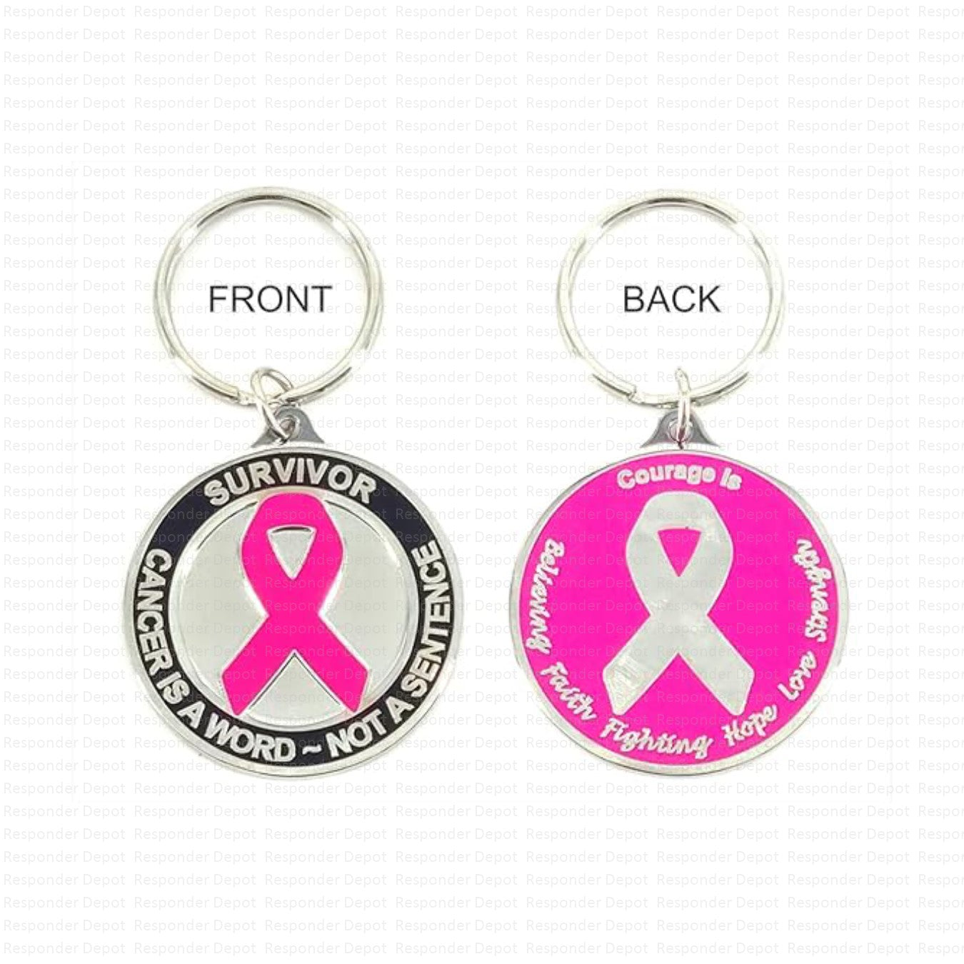 Cancer Survivor Key Ring