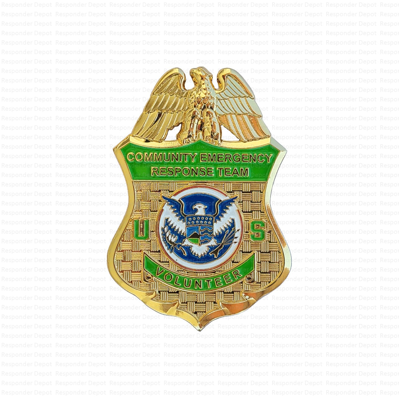 CERT Badge Shield - Gold