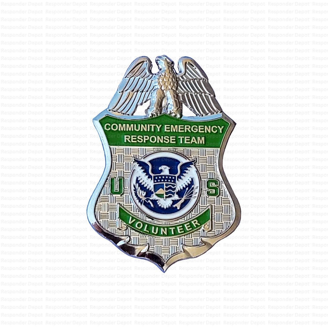 CERT Badge Shield - Silver