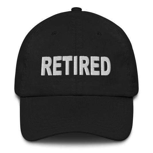 Retired Baseball Cap