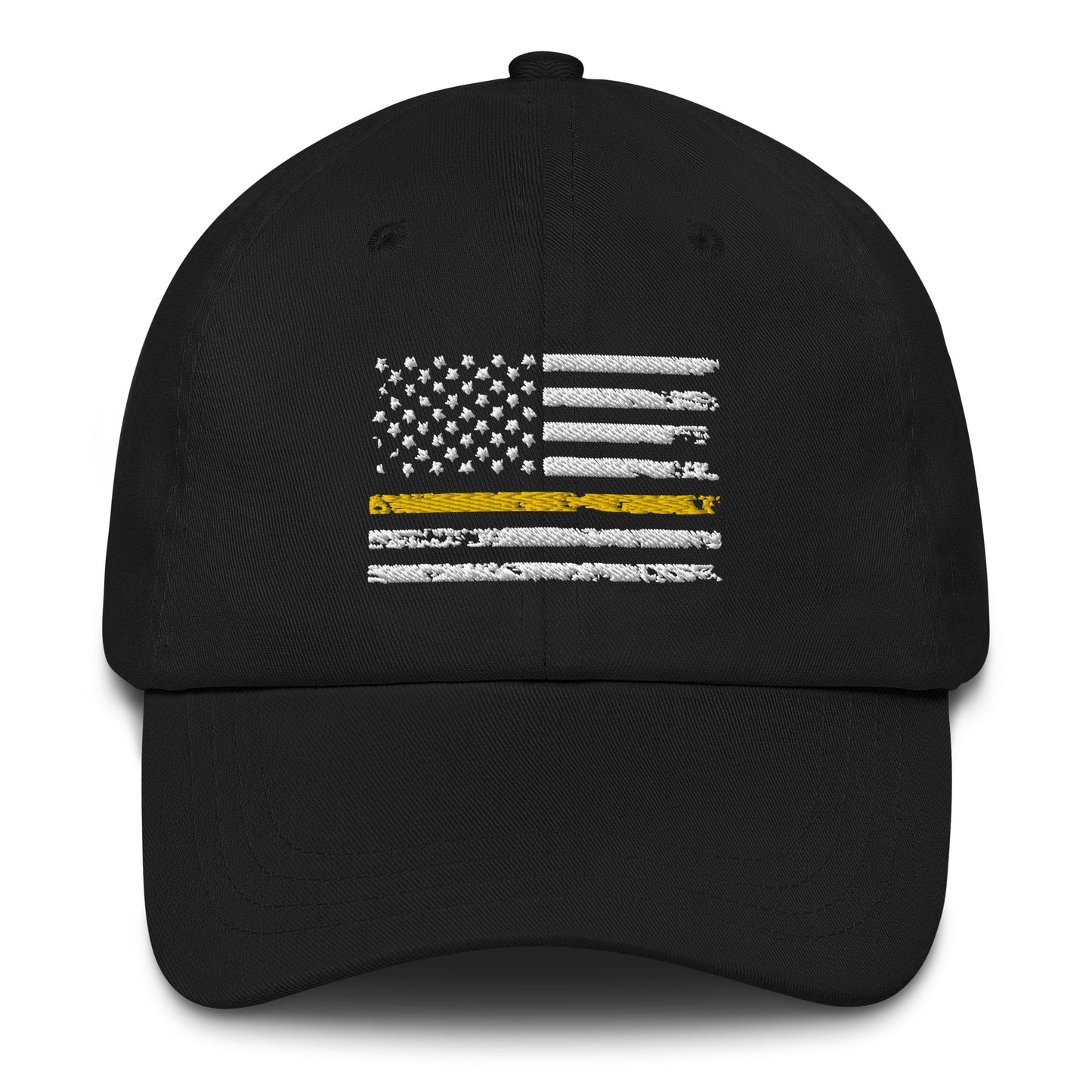 Yellow Line Flag Baseball Cap