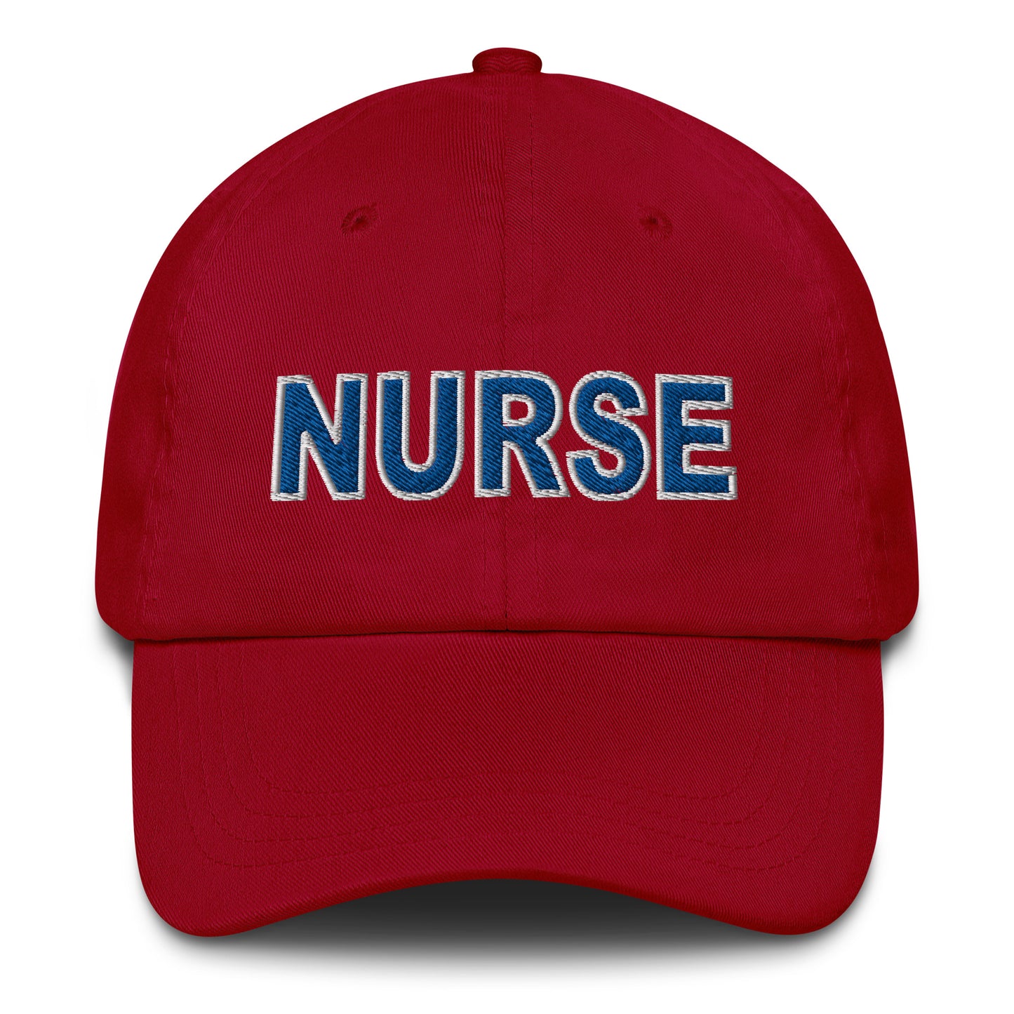 Nurse Baseball Cap Blue