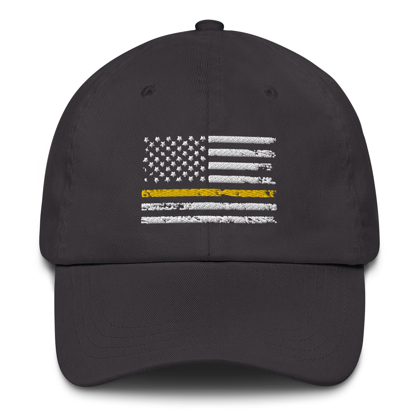 Yellow Line Flag Baseball Cap
