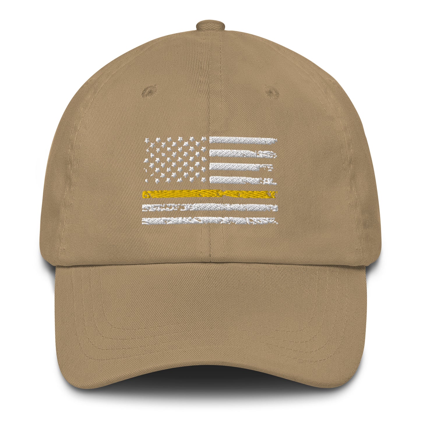 Yellow Line Flag Baseball Cap