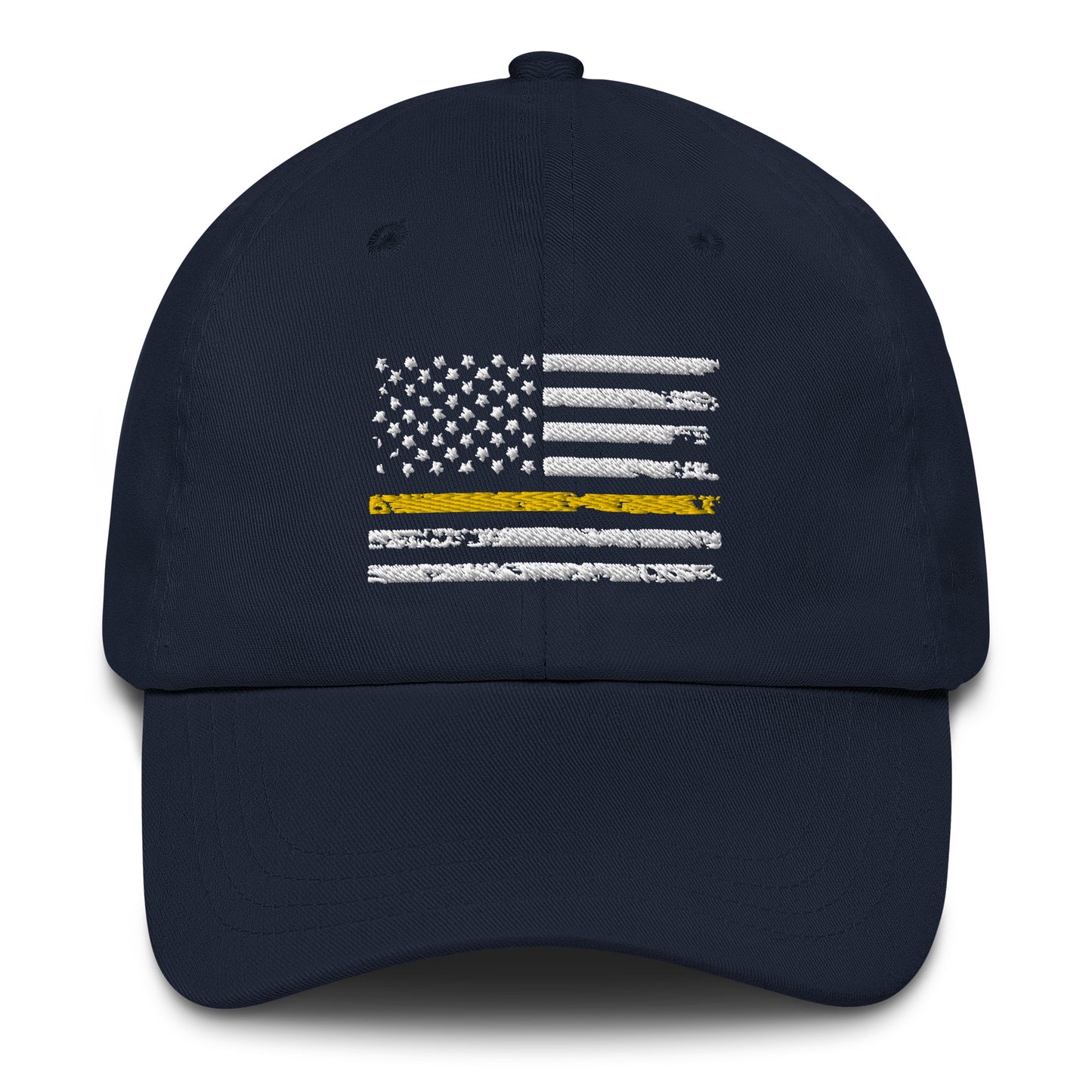 Yellow Line Flag Baseball Cap