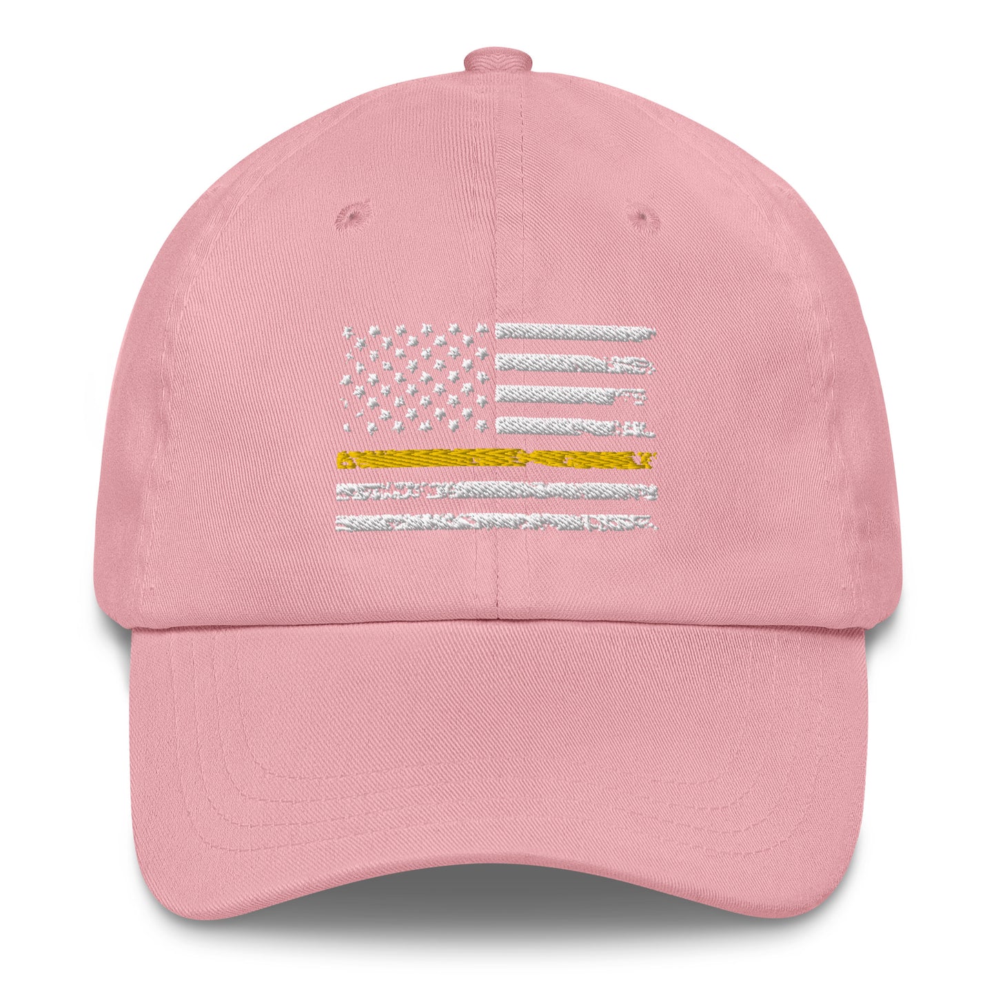 Yellow Line Flag Baseball Cap