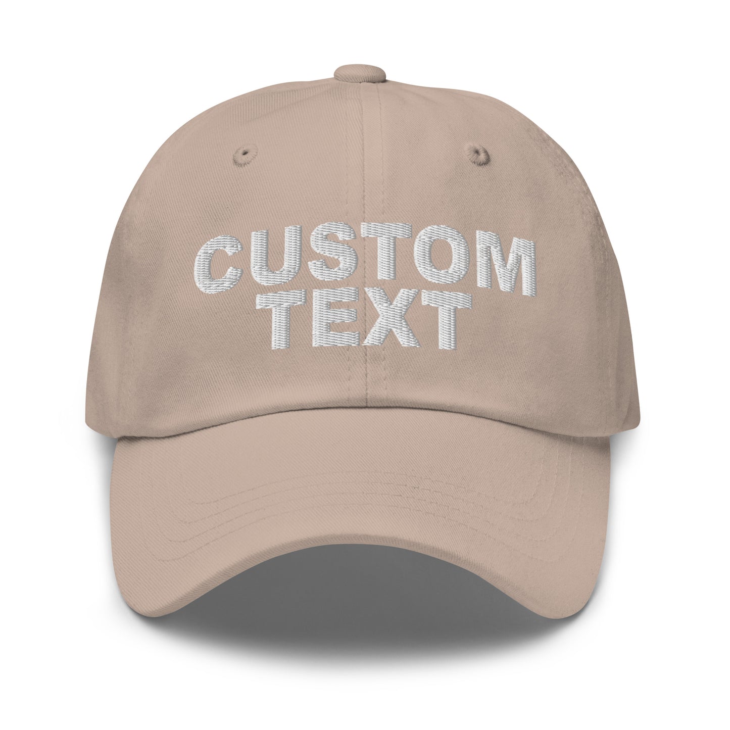 Custom Text Baseball Cap