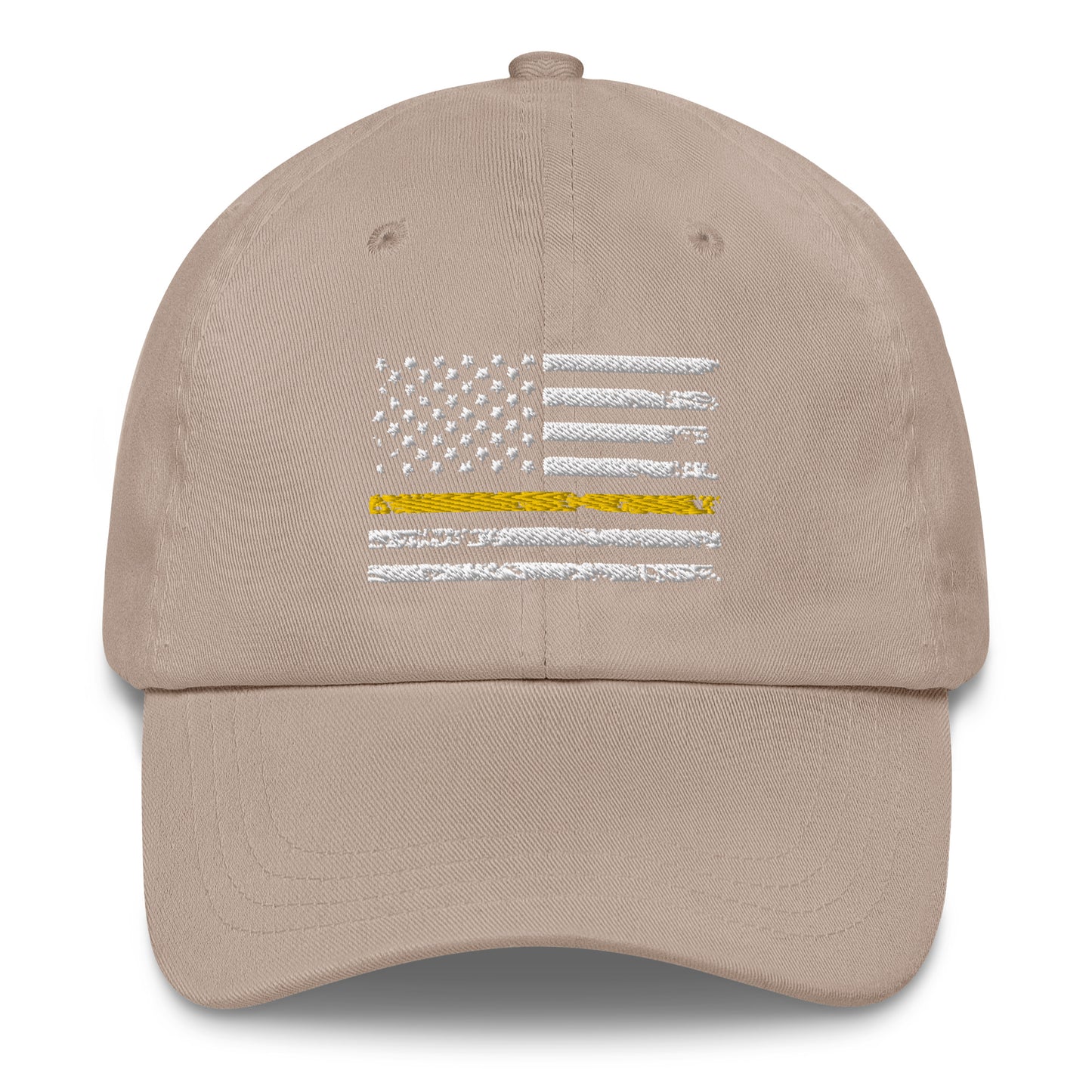 Yellow Line Flag Baseball Cap
