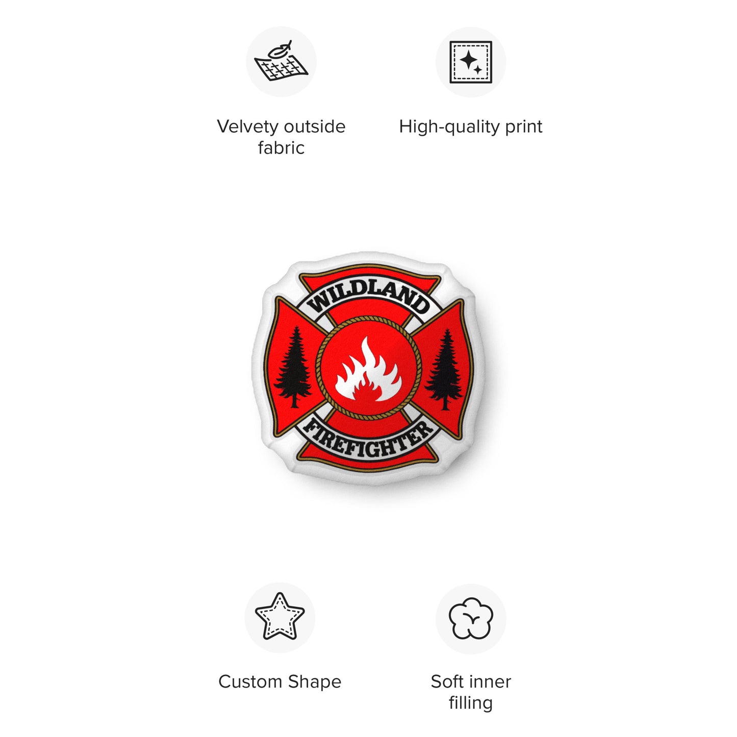 Wildland Firefighter Pillow
