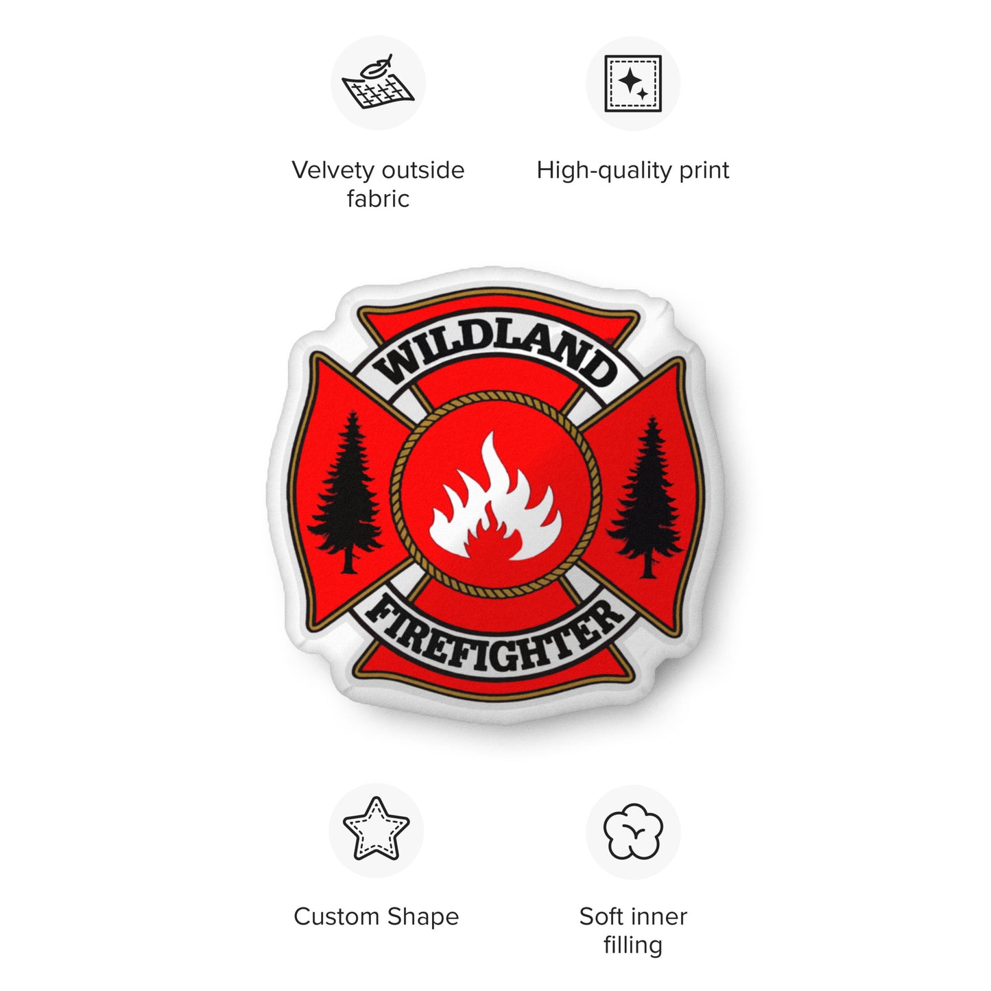 Wildland Firefighter Pillow