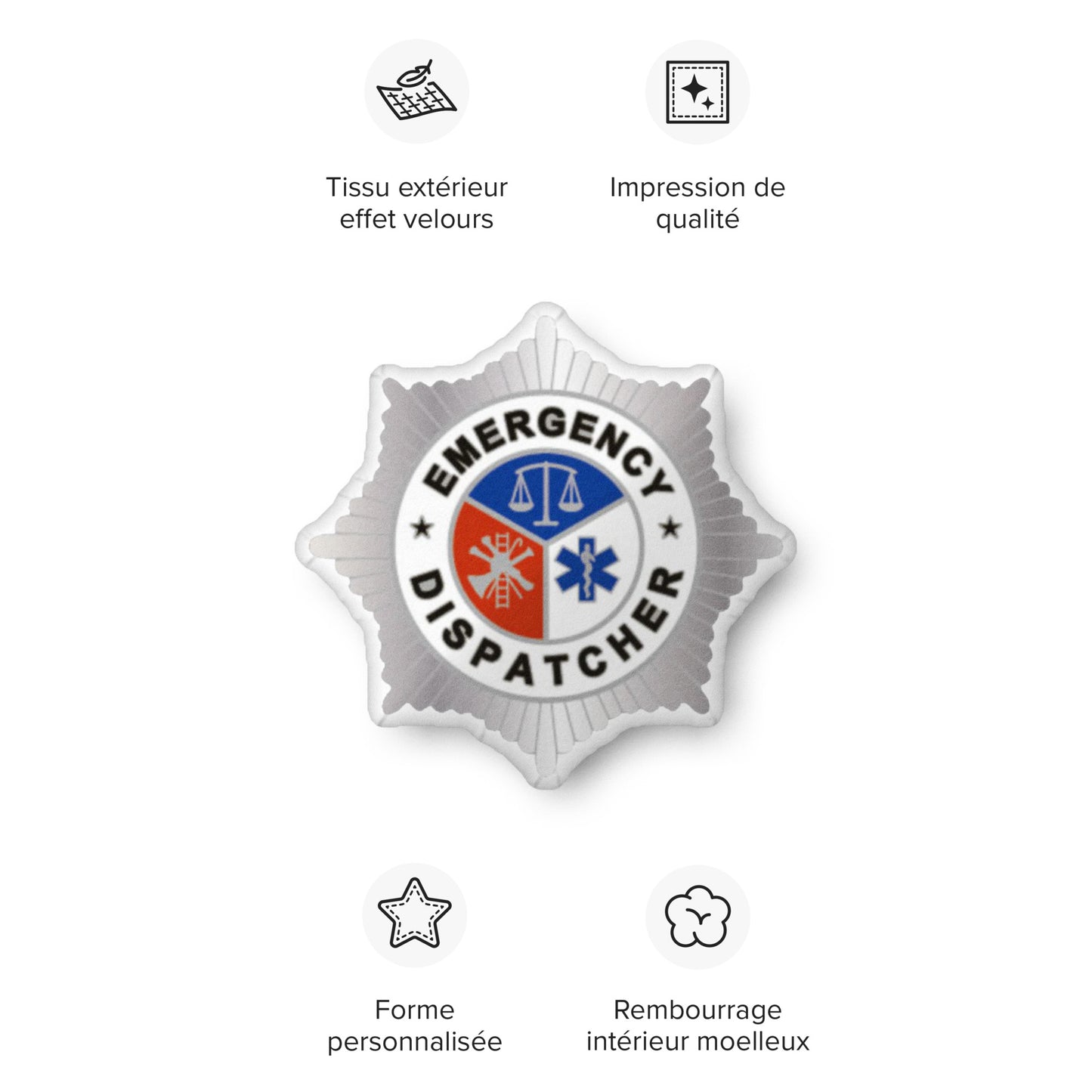 Emergency Dispatcher Pillow