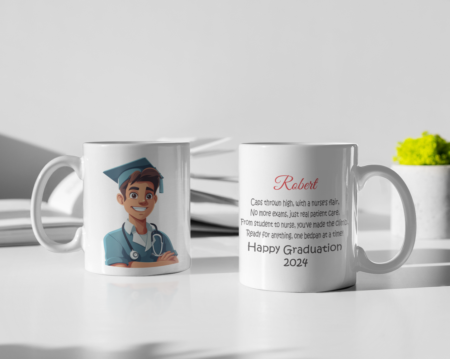 Student Nurse Grad Mug - Custom