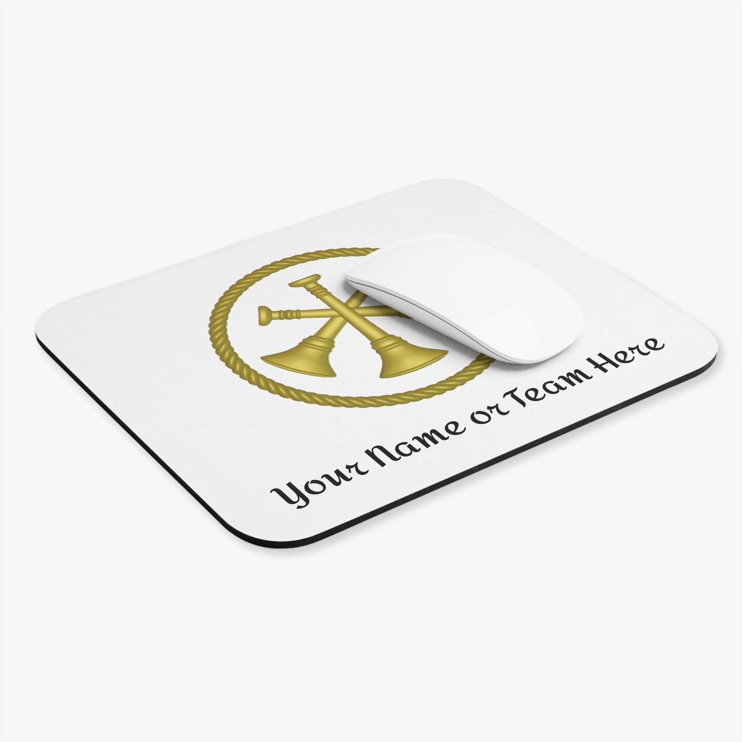 3 Bugles Custom Mouse Pad