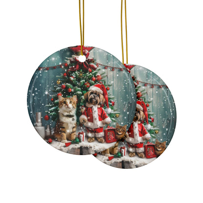 Dressed for Christmas Ornament