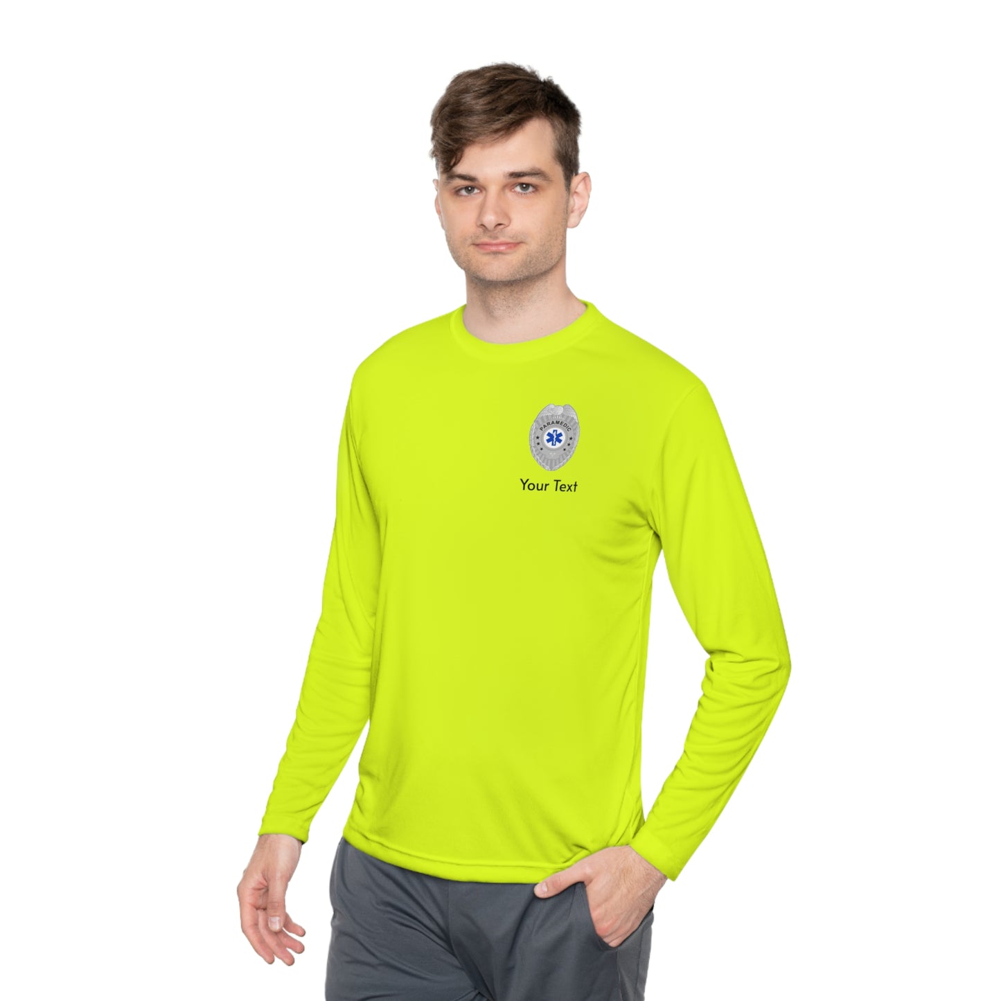 Paramedic Badge Long Sleeve Tee