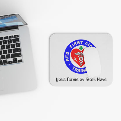 First Aid Trained Custom Mouse Pad