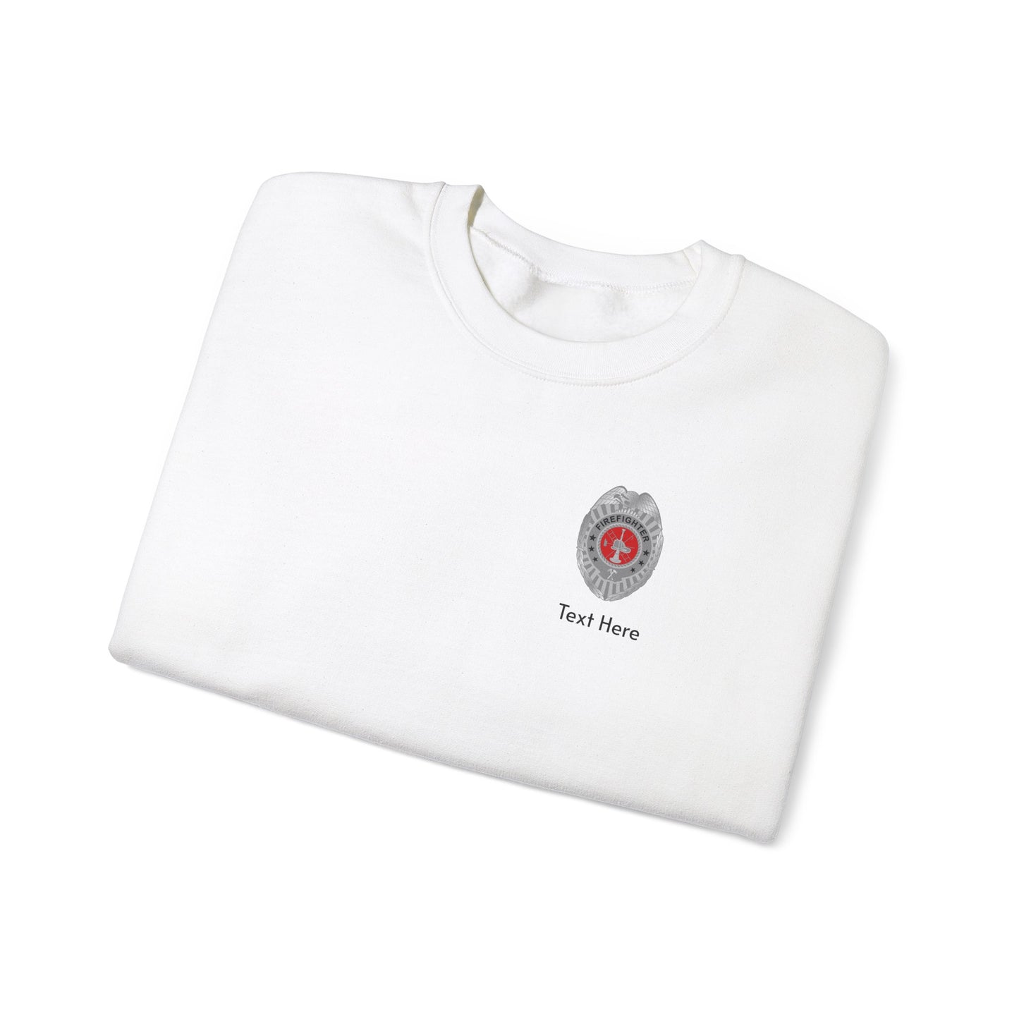 Firefighter Badge Sweatshirt