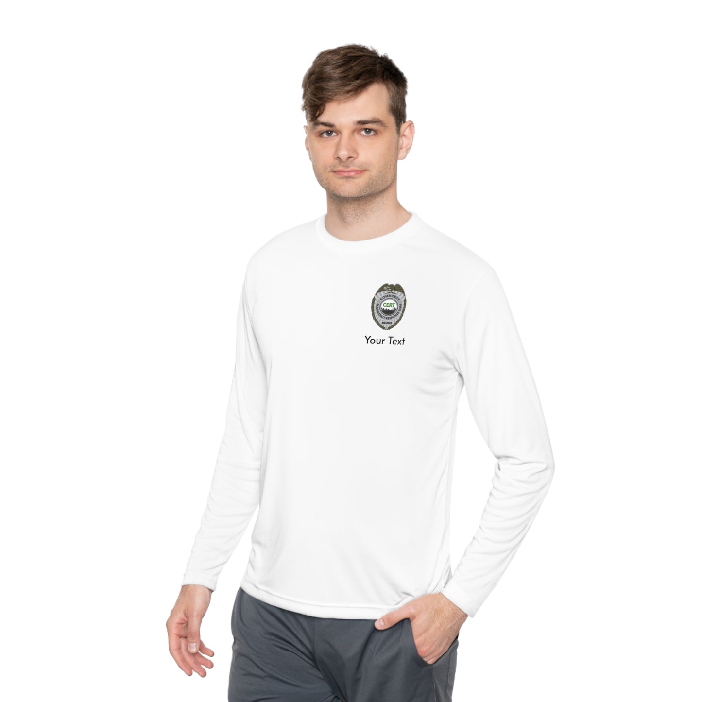 CERT Badge Long Sleeve Tee