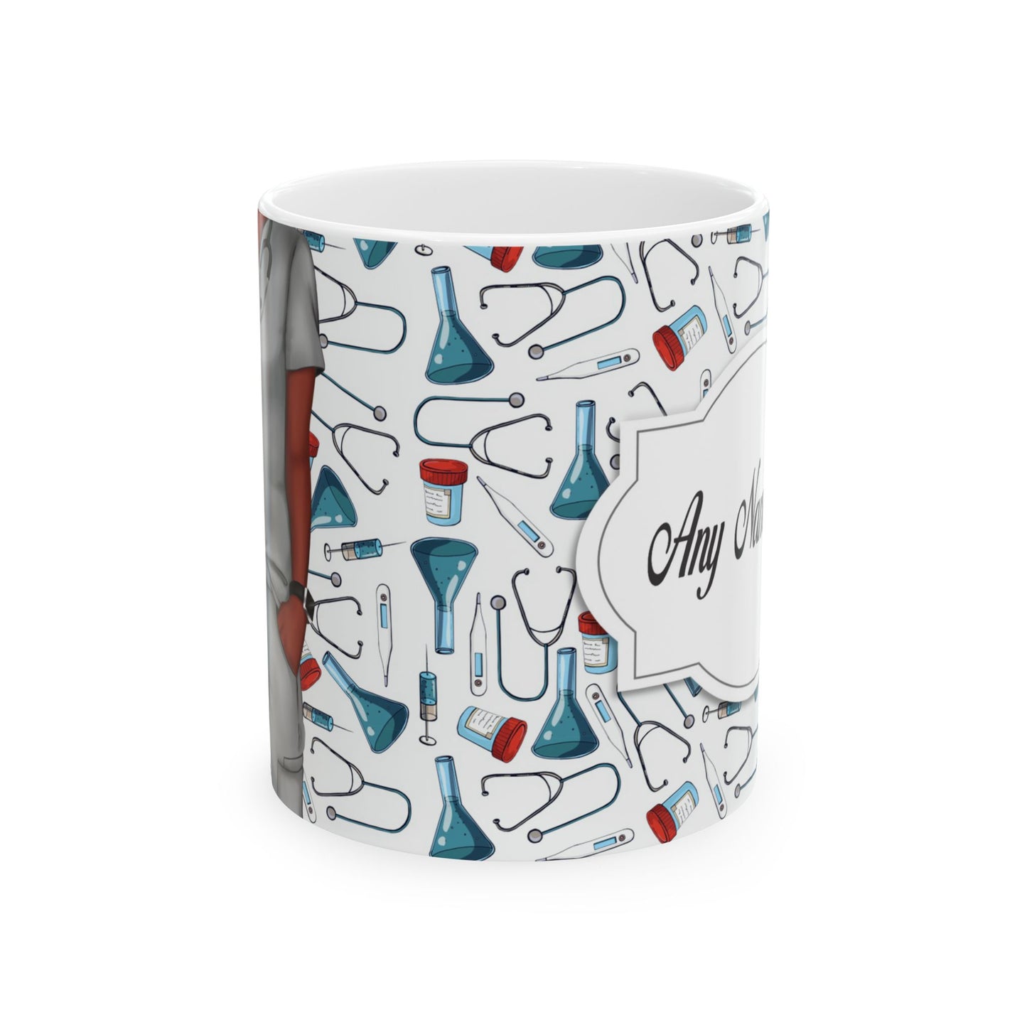 Custom Mug - Grey Scrubs
