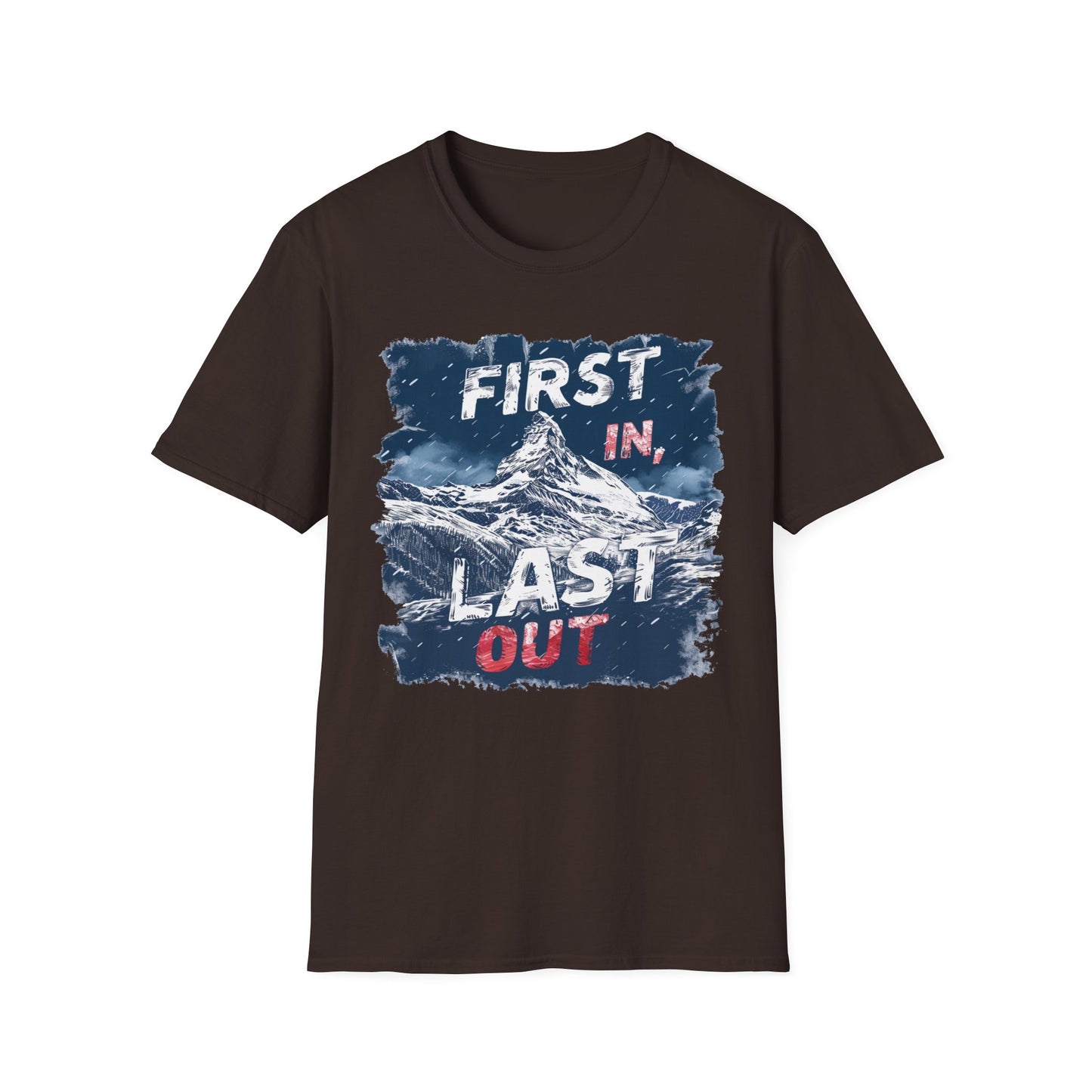 First In, Last Out SAR T-Shirt