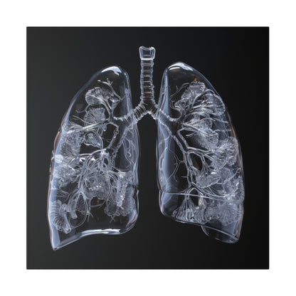 Matte Canvas - Glass Lungs