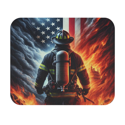 American Firefighter Mouse Pad