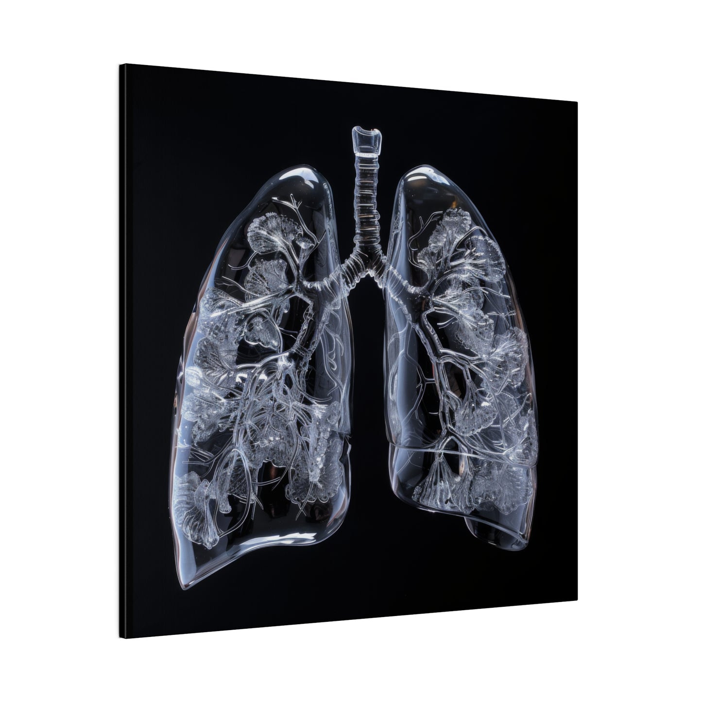 Matte Canvas - Glass Lungs