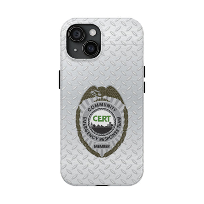 CERT Badge Tough Phone Cases