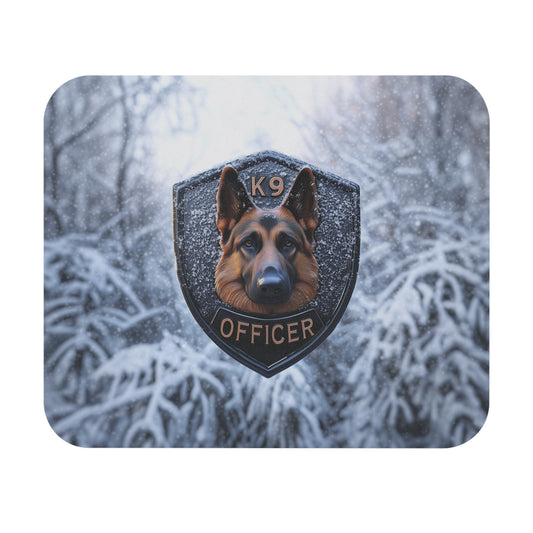 K9 Officer Mouse Pad